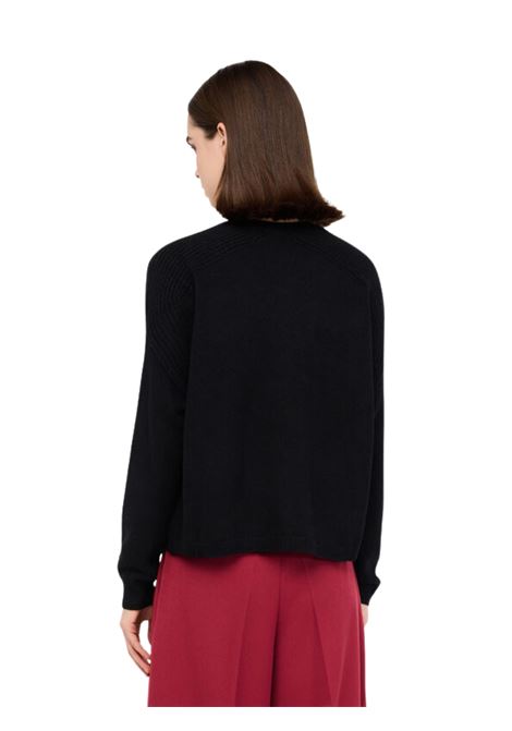 Cardigan 100% lana NERO Liu Jo | MF5062MS00922222